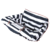 Lumiere shopping cart cover for baby (black & white stripe)